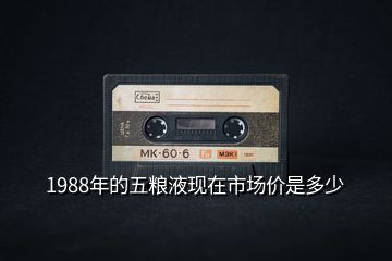 1988年的五粮液现在市场价是多少