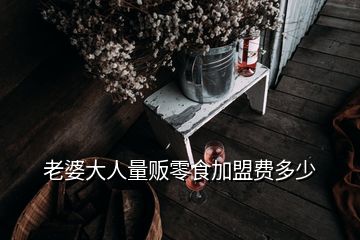 老婆大人量贩零食加盟费多少