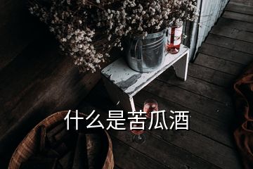 什么是苦瓜酒