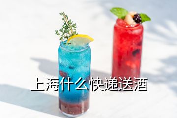 上海什么快递送酒