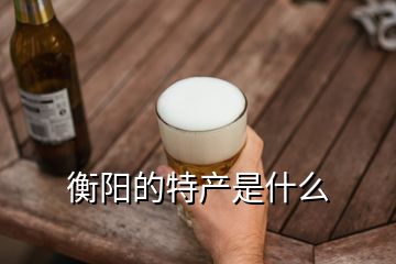 衡阳的特产是什么