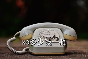 xo多少钱一瓶