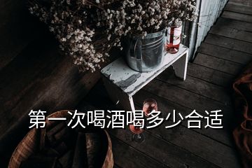 第一次喝酒喝多少合适