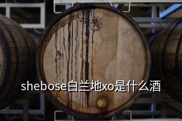 shebose白兰地xo是什么酒