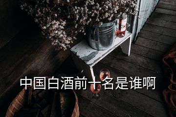 中国白酒前十名是谁啊