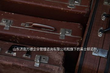 山东济南万德企业管理咨询有限公司和旗下的英士顿诺尔德