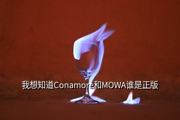 我想知道Conamore和MOWA谁是正版