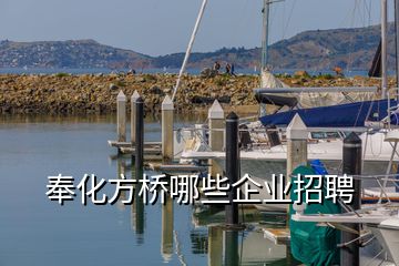 奉化方桥哪些企业招聘