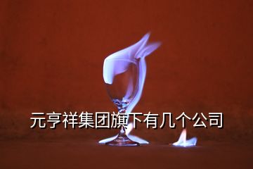 元亨祥集团旗下有几个公司