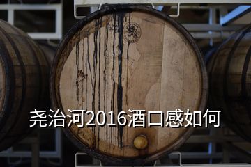 尧治河2016酒口感如何