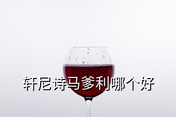 轩尼诗马爹利哪个好