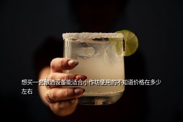 想买一套酿酒设备能适合小作坊使用的不知道价格在多少左右