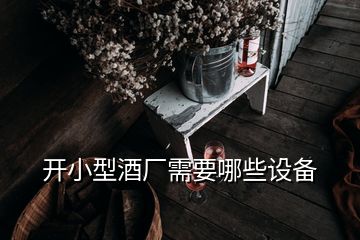 开小型酒厂需要哪些设备