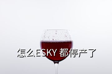 怎么ESKY 都停产了