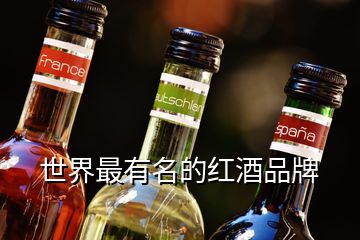 世界最有名的红酒品牌