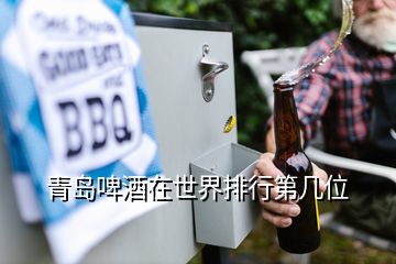 青岛啤酒在世界排行第几位