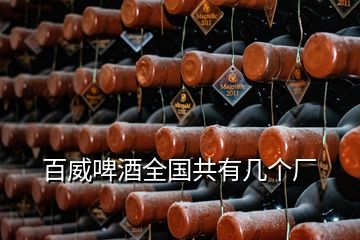 百威啤酒全国共有几个厂