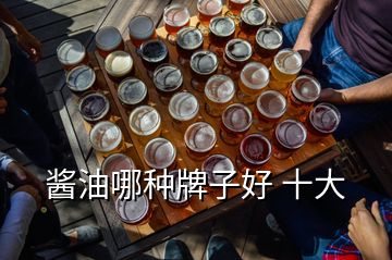 酱油哪种牌子好 十大