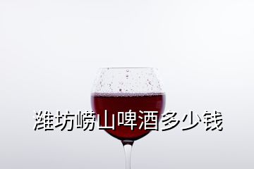 潍坊崂山啤酒多少钱