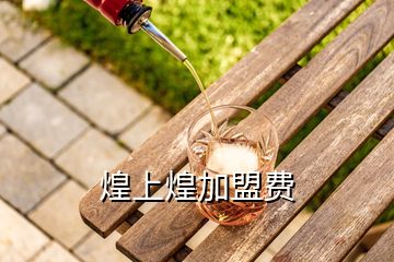 煌上煌加盟费