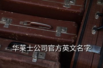 华莱士公司官方英文名字