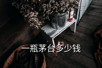 一瓶茅台多少钱