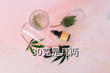 30克是几两