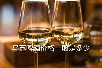 乌苏啤酒价格一般是多少