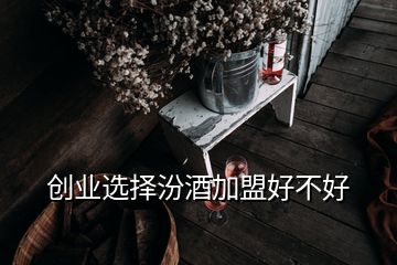 创业选择汾酒加盟好不好