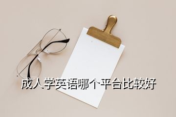 成人学英语哪个平台比较好