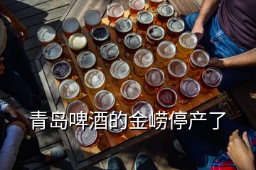 青岛啤酒的金崂停产了