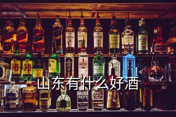 山东有什么好酒