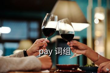 pay 词组