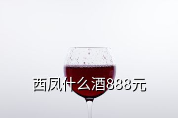 西凤什么酒888元