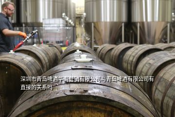 深圳市青岛啤酒华南营销有限公司与青岛啤酒有限公司有直接的关系吗