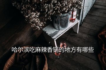 哈尔滨吃麻辣香锅的地方有哪些