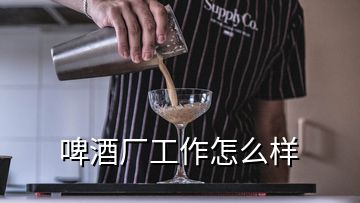 啤酒厂工作怎么样