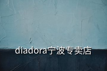 diadora宁波专卖店