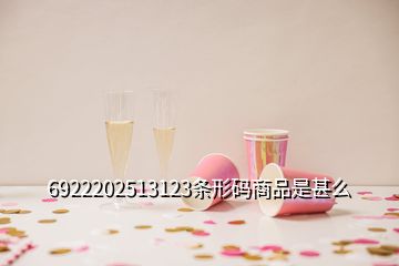 6922202513123条形码商品是甚么