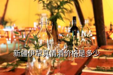 新疆伊犁真情酒价格是多少