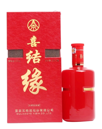 五粮液喜结缘52度精品(精品五粮液52度价格)