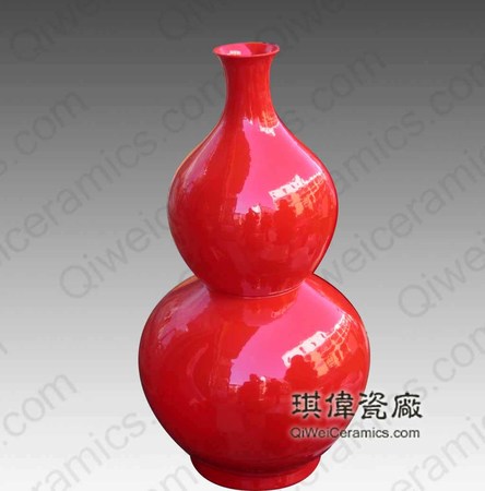 中国红瓷瓶价格(中国红瓷瓶价格表)