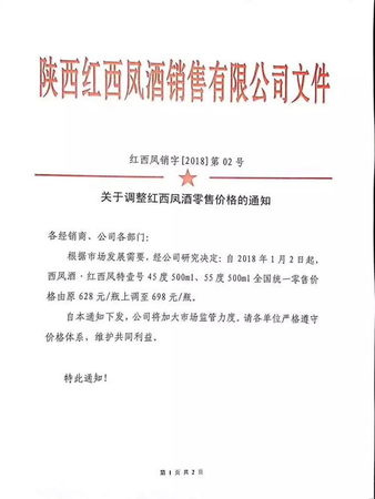 西凤酒15年6年陈酿价格表(西凤酒15年陈酿价格表及图片)